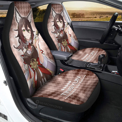 Tingyun Car Seat Covers Custom Honkai Star Rail Car Accessories