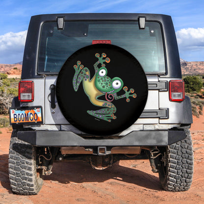 Tire Cover Central Flippin Frog Spare Tire Cover
