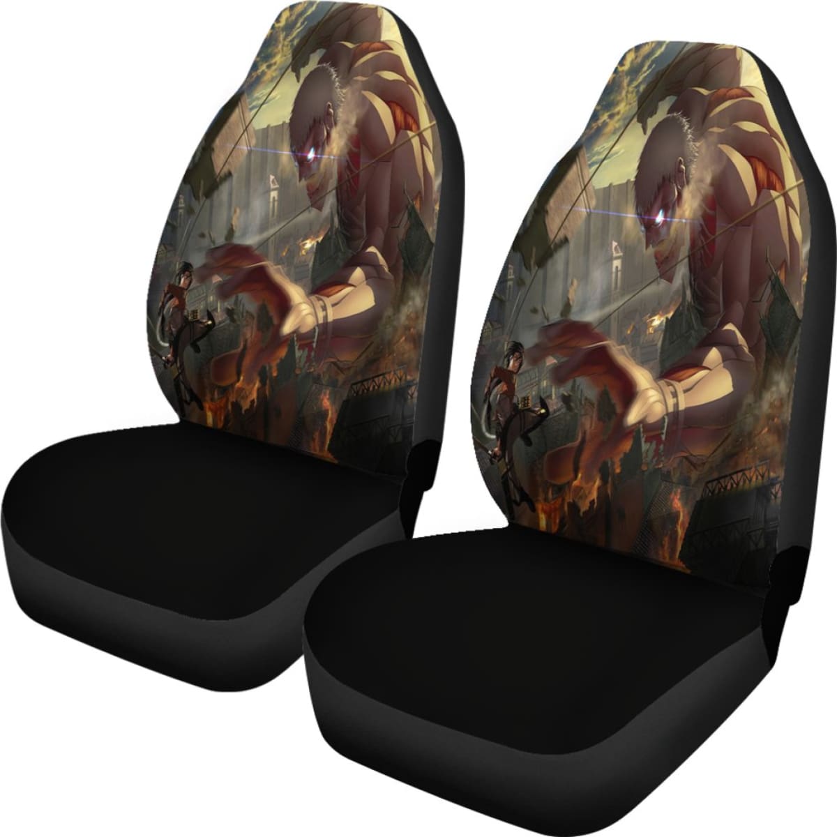 Titan Fight Attack On Titan Seat Covers Amazing Best Gift Ideas 2020 Universal Fit 090505
