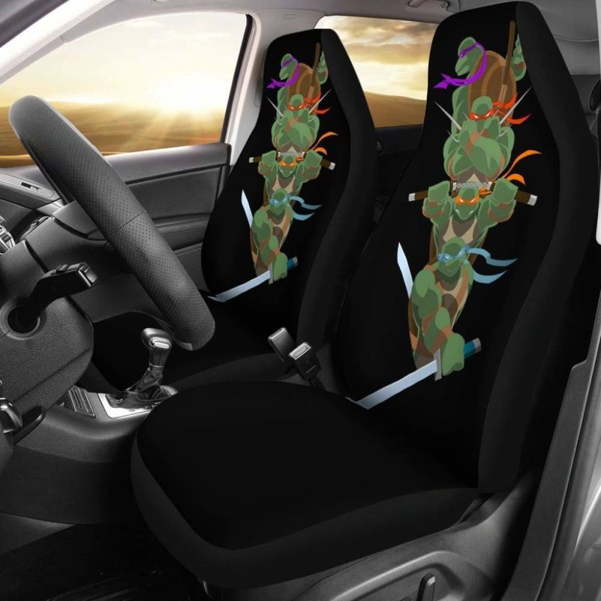 Tmnt Car Seat Covers Universal Fit 051012