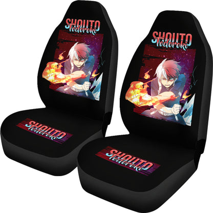 Todoroki Shouto My Hero Academia Car Seat Covers Anime Seat Covers Ci0616