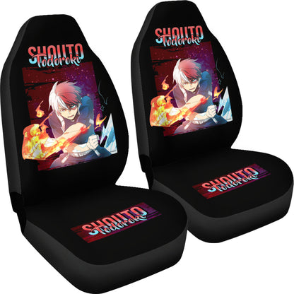 Todoroki Shouto My Hero Academia Car Seat Covers Anime Seat Covers Ci0616