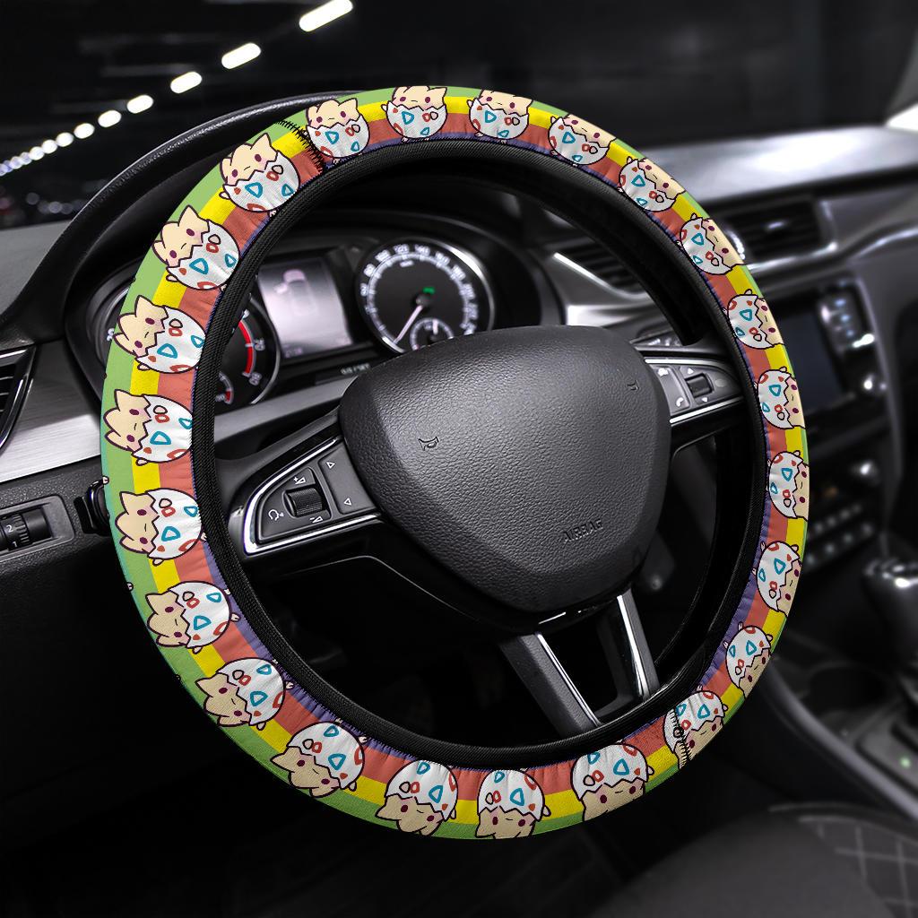 Togepi Anime Custom Car Steering Wheel Cover