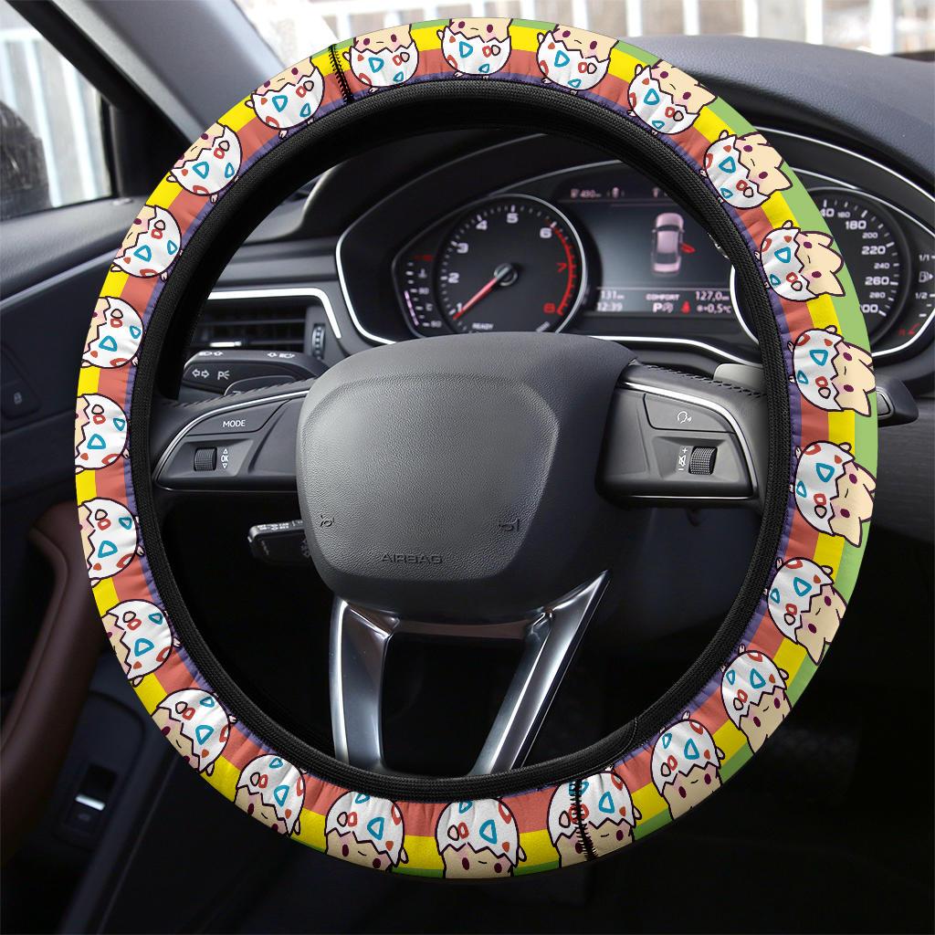 Togepi Anime Custom Car Steering Wheel Cover