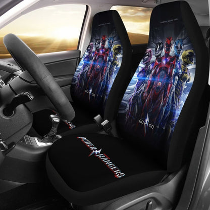 Together We Are More Saban'S Go Go Power Rangers Car Seat Covers Mn04 Universal Fit 225721