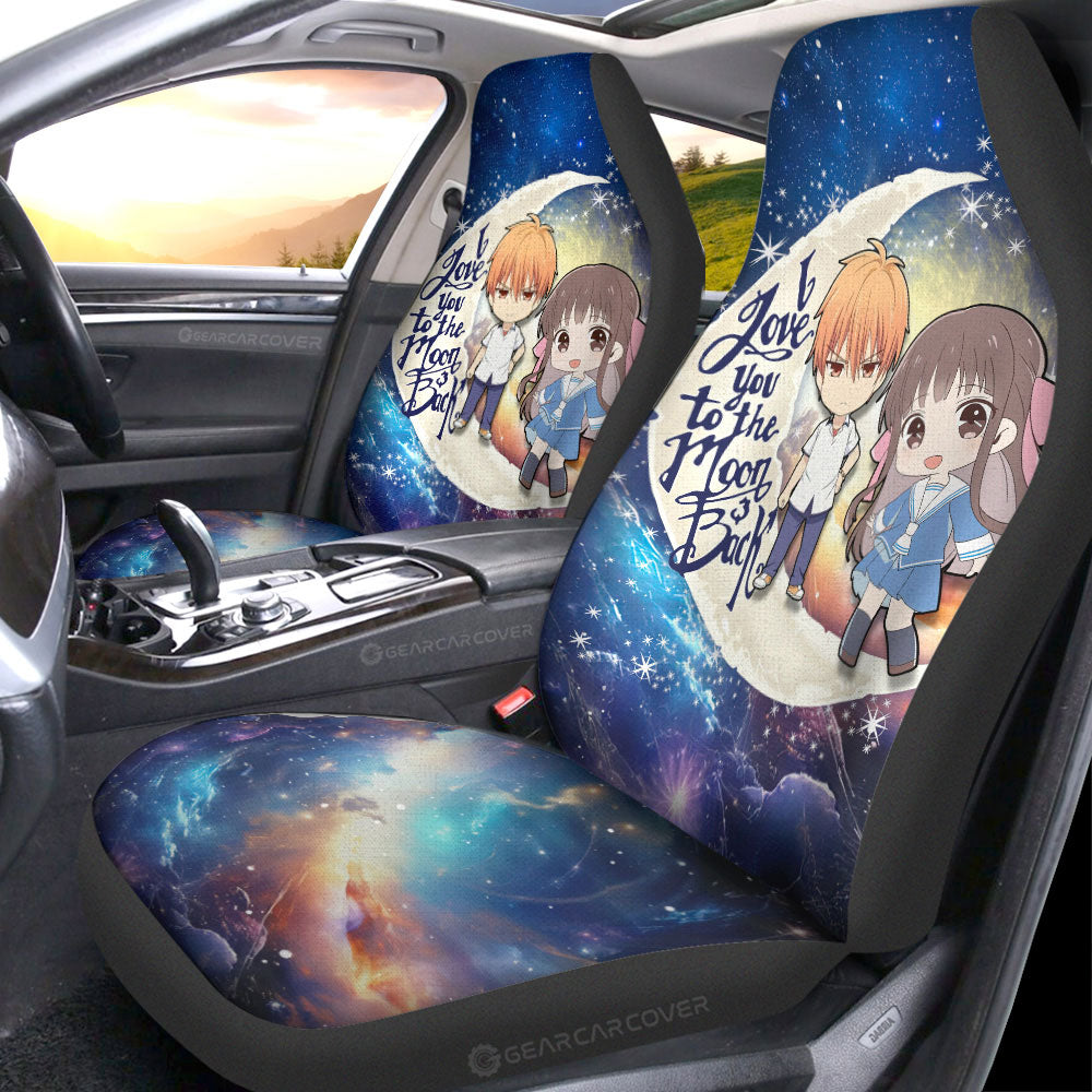 Tohru And Kyo Car Seat Covers Custom Car Accessories