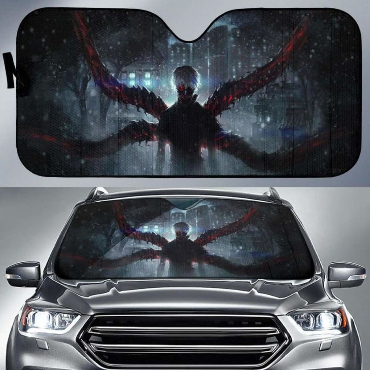Tokyo Ghoul Auto Sun Shades 918b Universal Fit