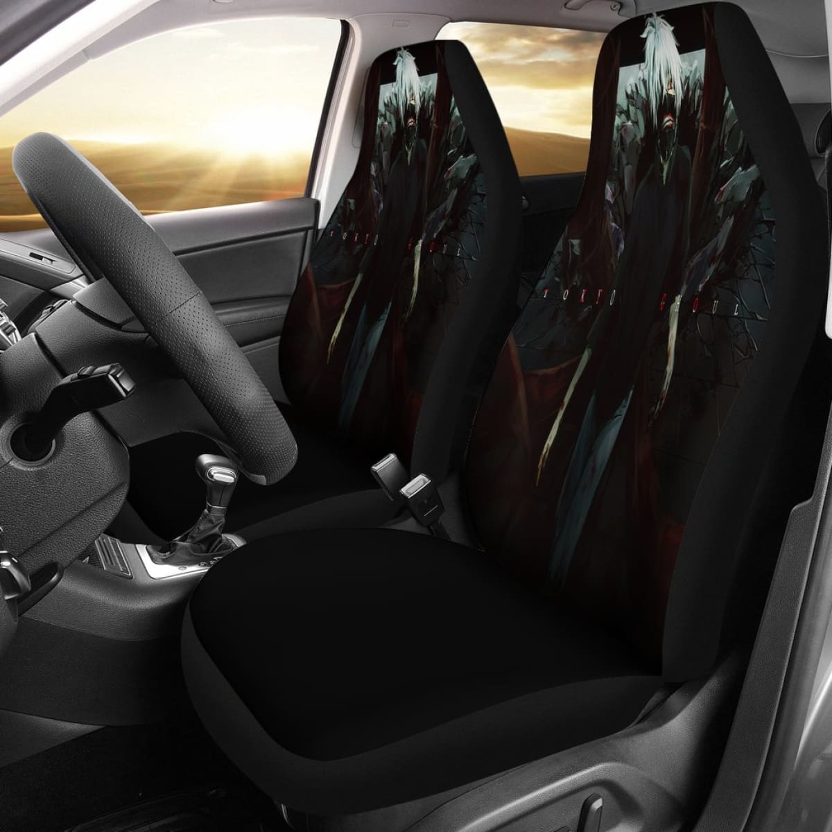 Tokyo Ghoul Dark Seat Covers Amazing Best Gift Ideas 2020 Universal Fit 090505
