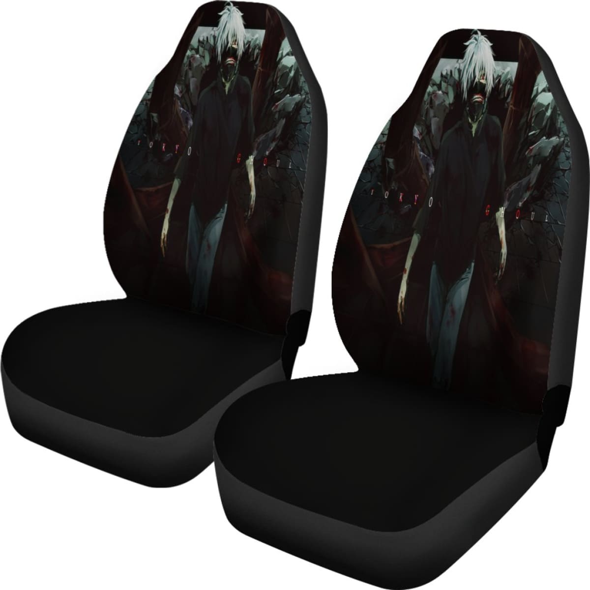Tokyo Ghoul Dark Seat Covers Amazing Best Gift Ideas 2020 Universal Fit 090505