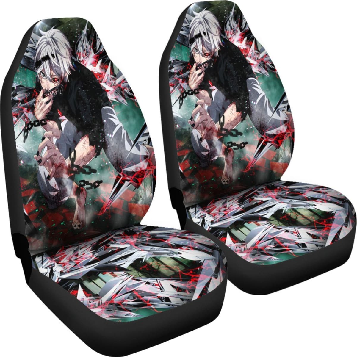 Tokyo Ghoul New Seat Covers Amazing Best Gift Ideas 2020 Universal Fit 090505