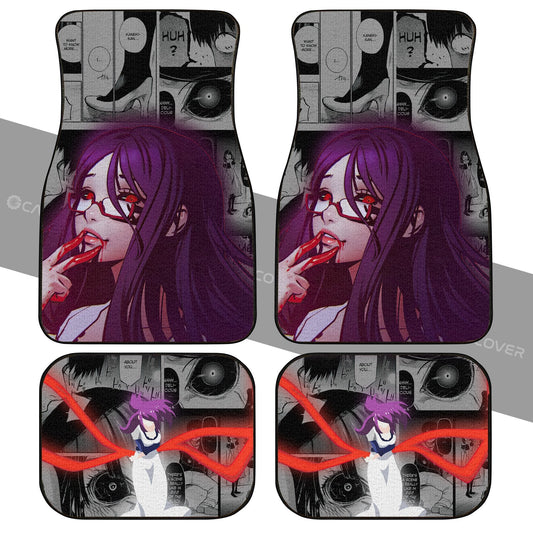 Tokyo Ghoul Rize Kamishiro Car Floor Mats Custom Anime Car Interior Accessories