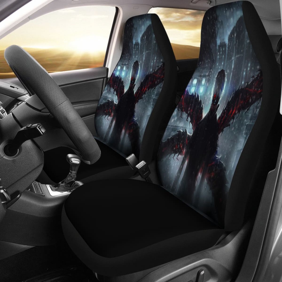 Tokyo Ghoul Seat Covers 1 Amazing Best Gift Ideas 2020 Universal Fit 090505