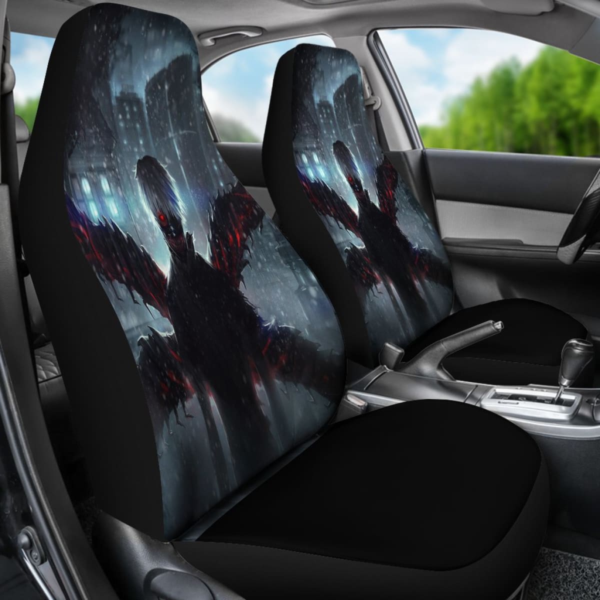 Tokyo Ghoul Seat Covers 1 Amazing Best Gift Ideas 2020 Universal Fit 090505