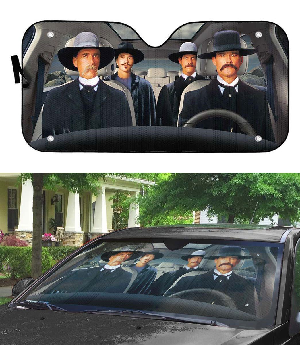 Gearhuman 3D Tombstone Custom Auto Car Sunshade