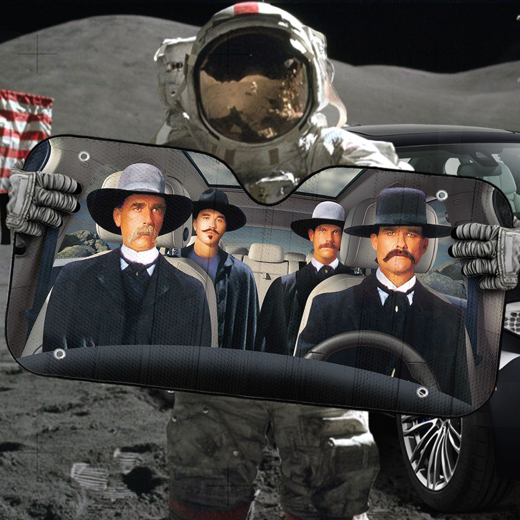 Gearhuman 3D Tombstone Custom Auto Car Sunshade