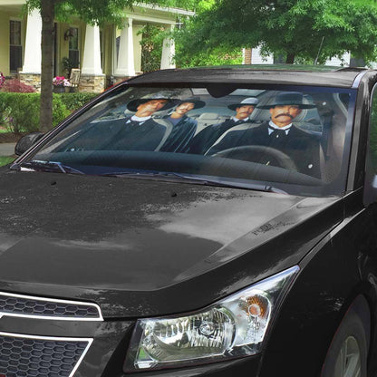 Gearhuman 3D Tombstone Custom Auto Car Sunshade
