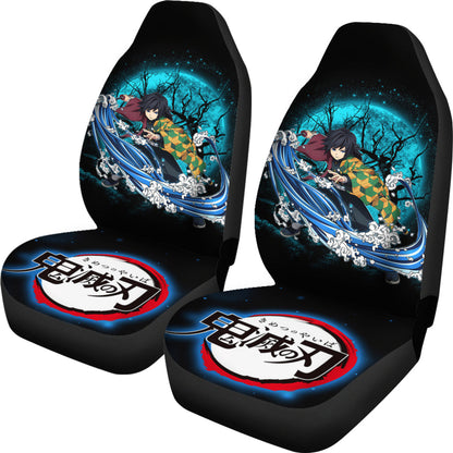 Tomioka Giyuu Demon Slayer Moonlight Car Seat Covers