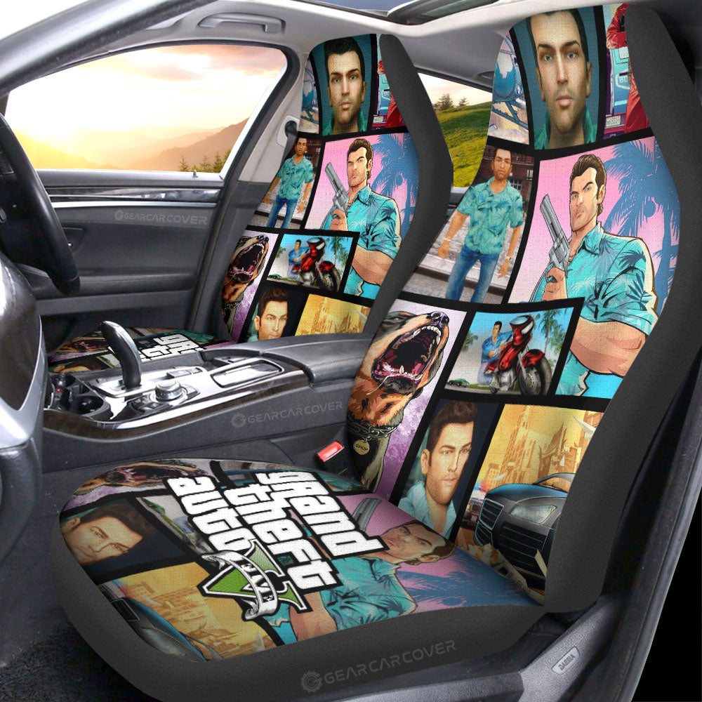Tommy Vercetti Car Seat Covers Custom Car Accessories