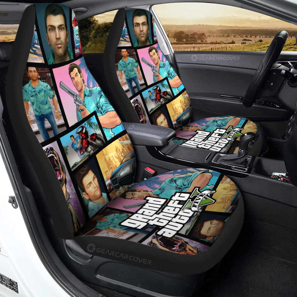Tommy Vercetti Car Seat Covers Custom Car Accessories