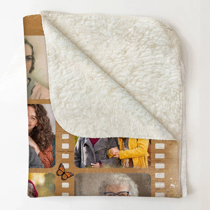 Too Beautiful To Forget - Personalized Photo Blanket
