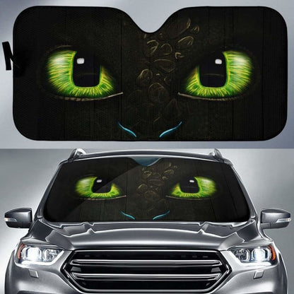 Toothless Car Auto Sun Shades Universal Fit 051312
