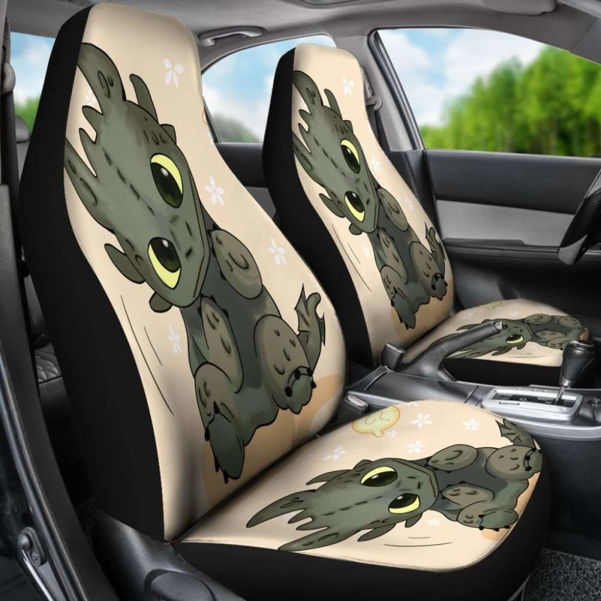 Toothless Car Seat Covers Universal Fit
