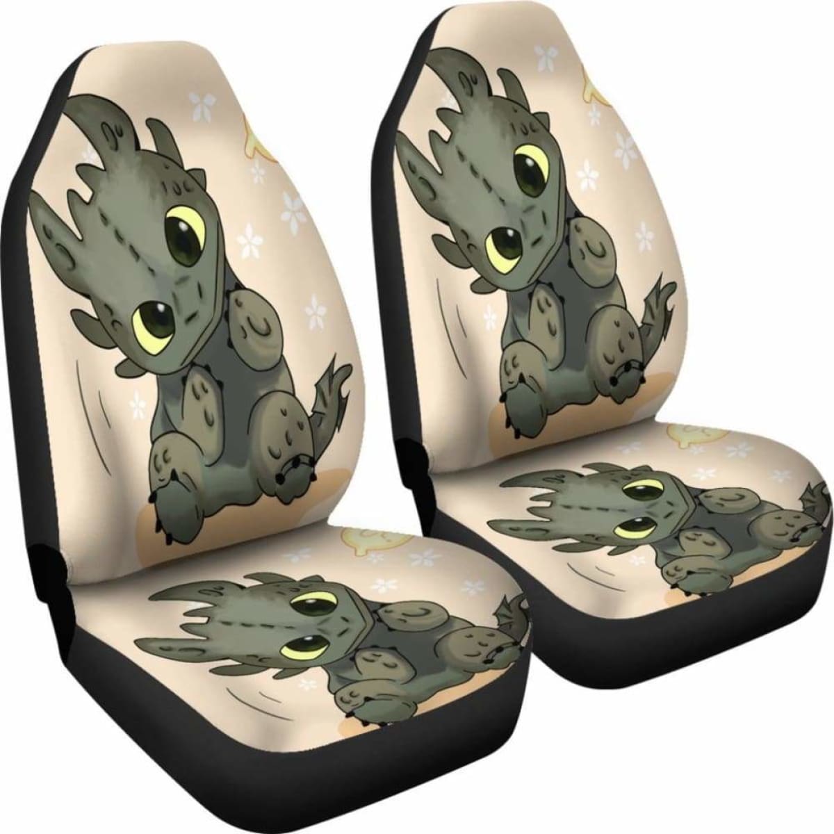 Toothless Car Seat Covers Universal Fit