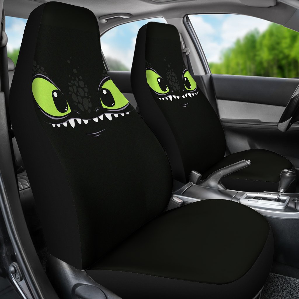Toothless Funny Car Seat Covers