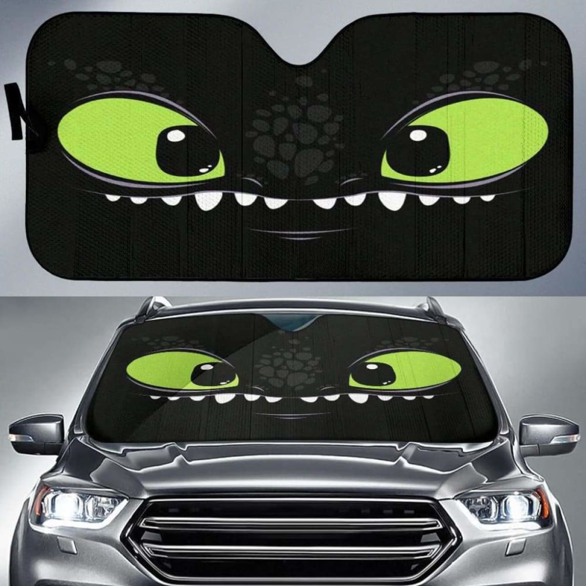 Toothless How To Train Your Dragon Auto Sun Shades 918b Universal Fit