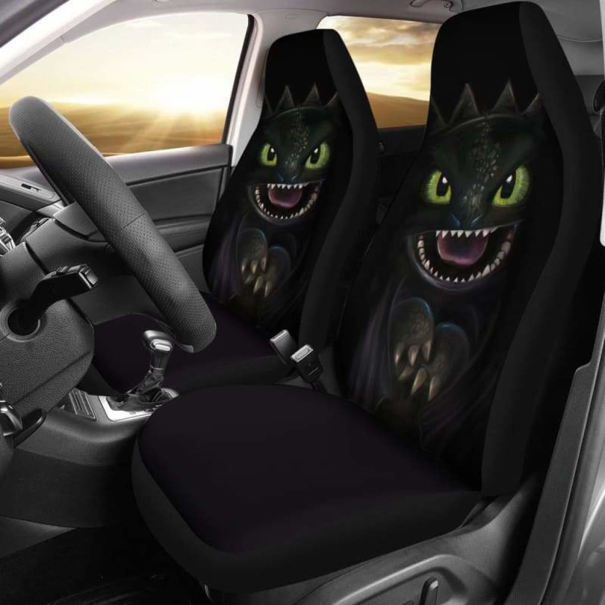 Toothless How To Train Your Dragon Car Seat Covers Universal Fit 051312
