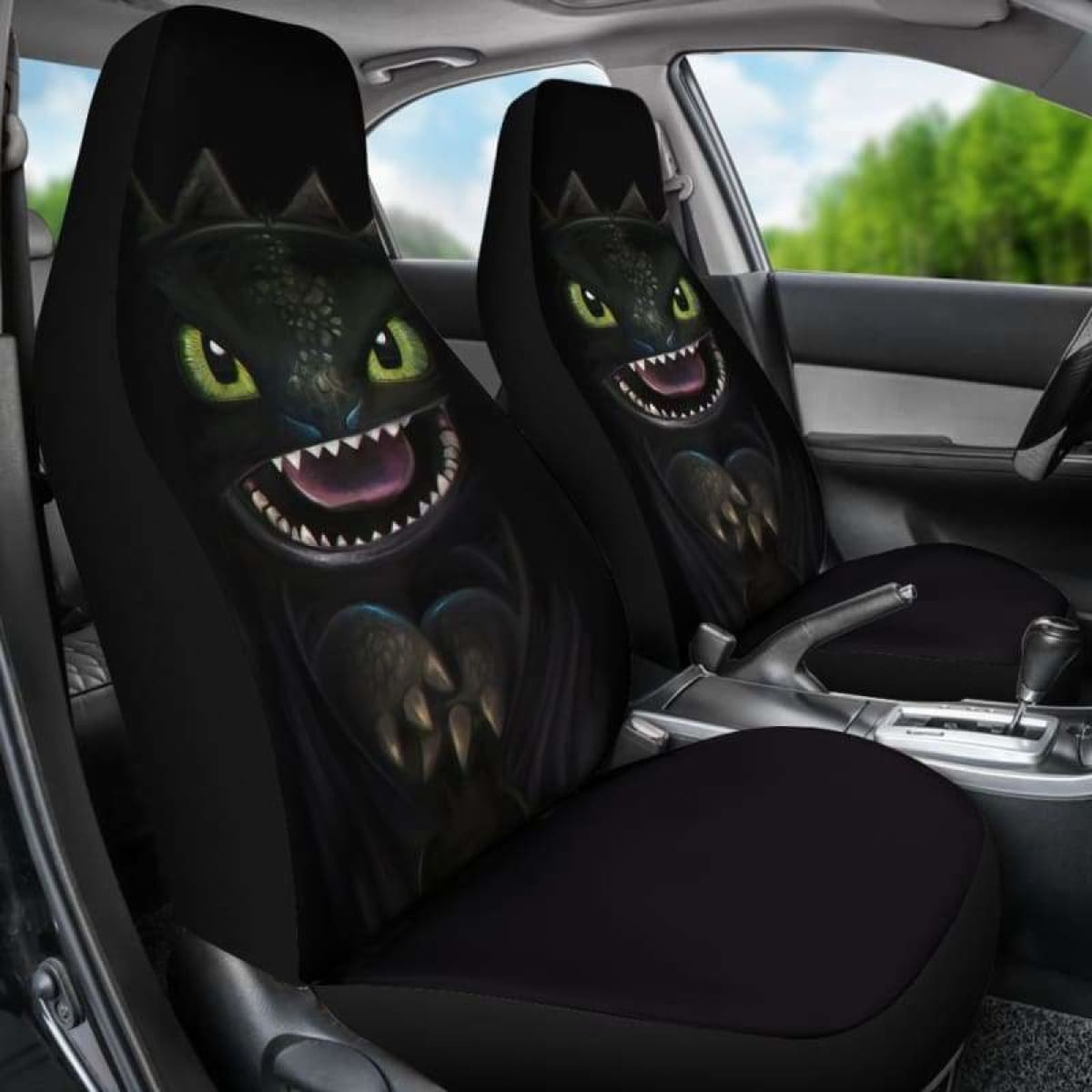 Toothless How To Train Your Dragon Car Seat Covers Universal Fit 051312