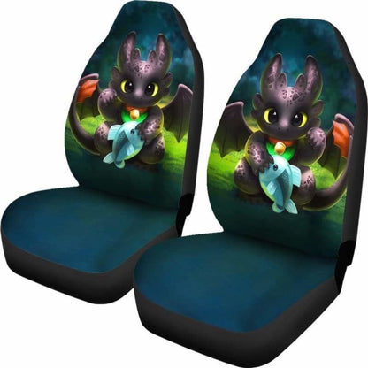 Toothless How To Train Your Dragon Car Seat Covers Universal Fit 051312