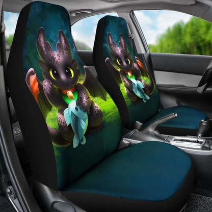 Toothless How To Train Your Dragon Car Seat Covers Universal Fit 051312