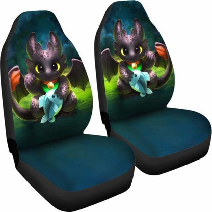 Toothless How To Train Your Dragon Car Seat Covers Universal Fit 051312
