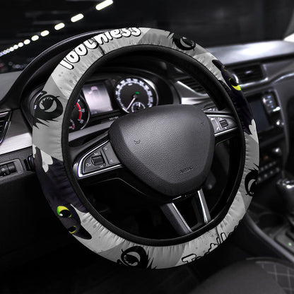 Toothless How To Train Your Dragon Car Steering Wheel Cover