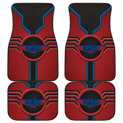 Top Gun Maverick Logo Car Floor Mats Custom For Fans Ci230113-09a