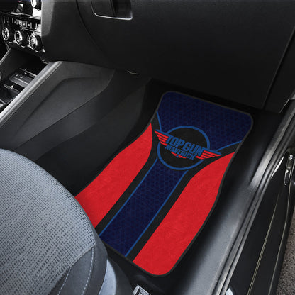 Top Gun Maverick Logo Car Floor Mats Custom For Fans Ci230105-04a