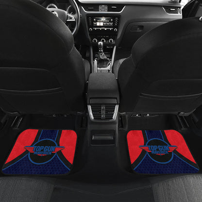 Top Gun Maverick Logo Car Floor Mats Custom For Fans Ci230105-04a