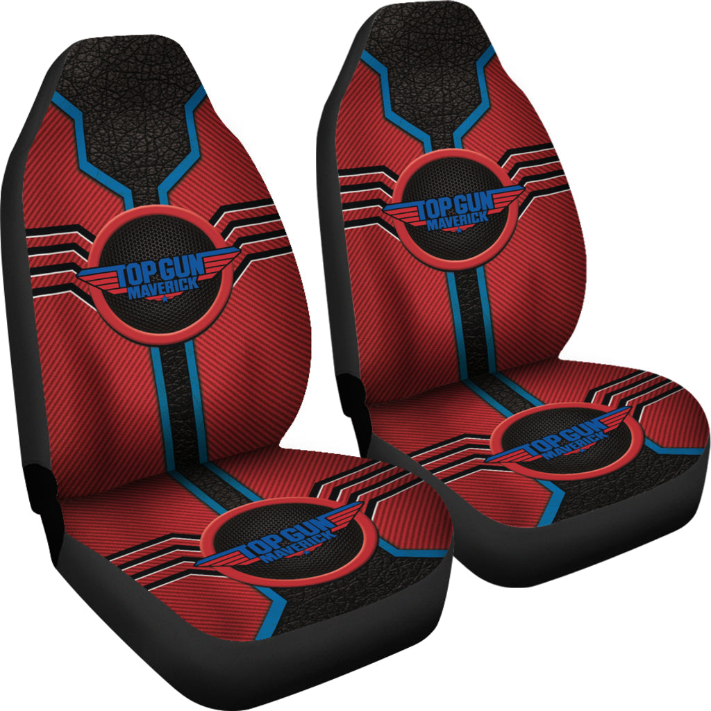 Top Gun Maverick Logo Car Seat Covers Custom For Fans Ci230110-09