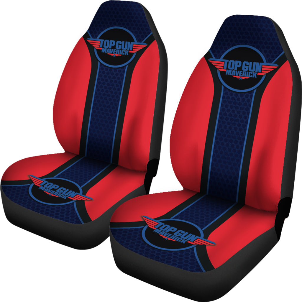 Top Gun Maverick Logo Car Seat Covers Custom For Fans Ci221230-04