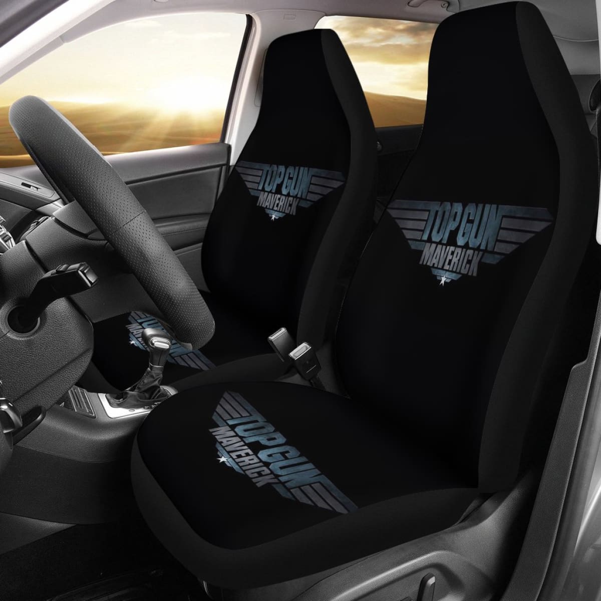 Top Gun Maverick 2020 Movie Logo Seat Covers Amazing Best Gift Ideas 2020 Universal Fit 090505