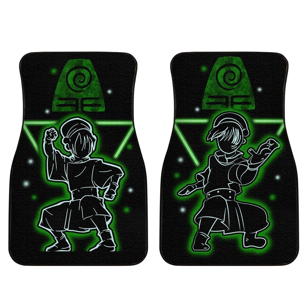 Toph Beifong Car Floor Mats Custom Avatar: The Last Airbender Anime