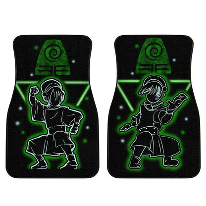 Toph Beifong Car Floor Mats Custom Avatar: The Last Airbender Anime