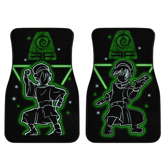 Toph Beifong Car Floor Mats Custom Avatar: The Last Airbender Anime