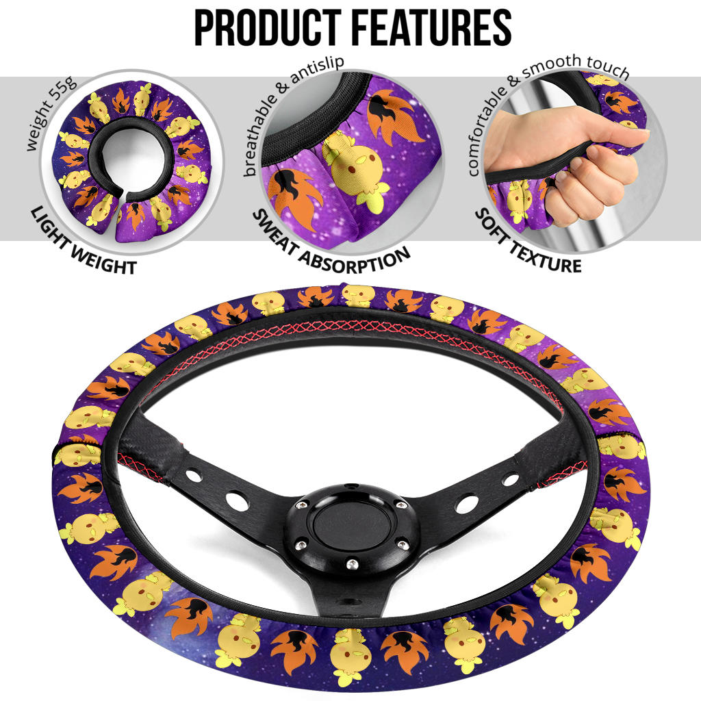 Torchic Car Steering Wheel Cover