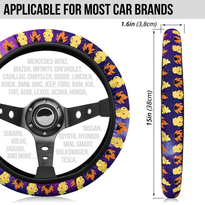 Torchic Car Steering Wheel Cover