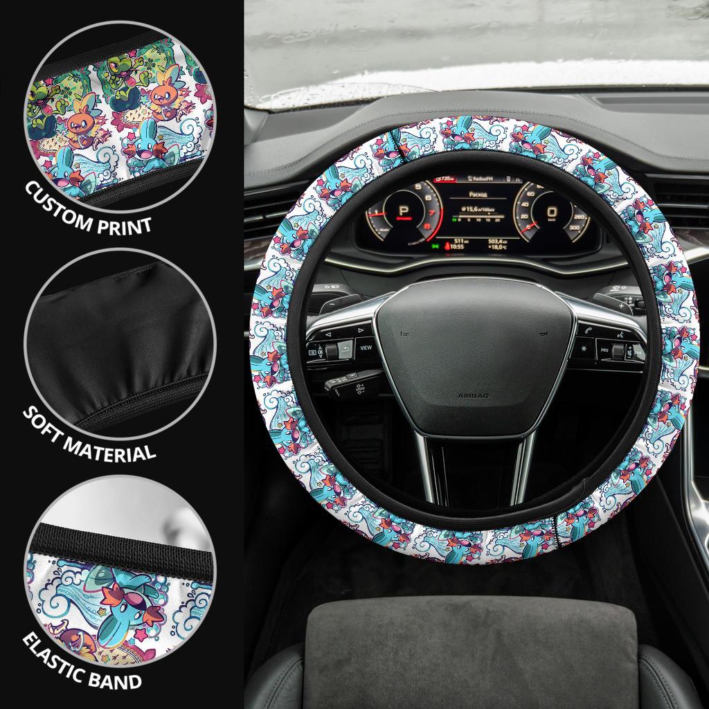 Torchic Car Steering Wheel Cover