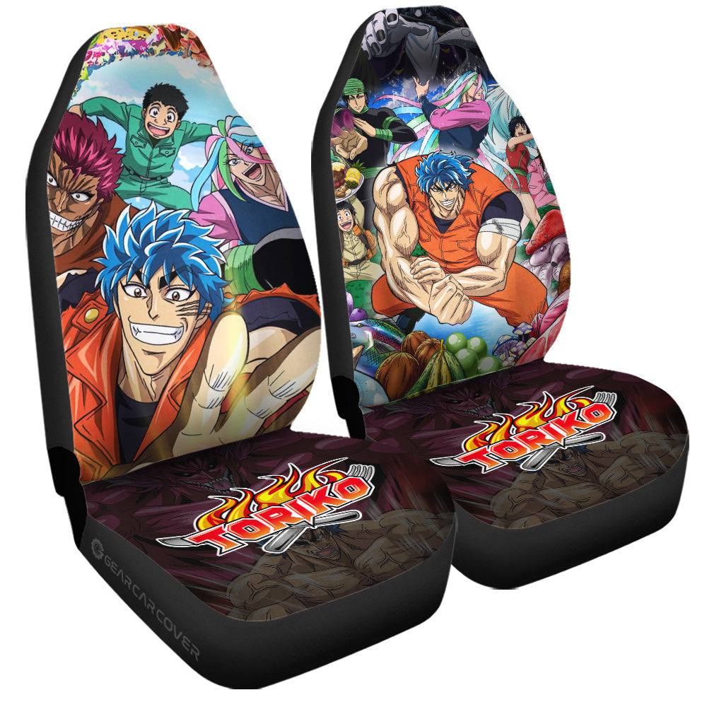 Toriko Car Seat Covers Custom Anime Car Accessories