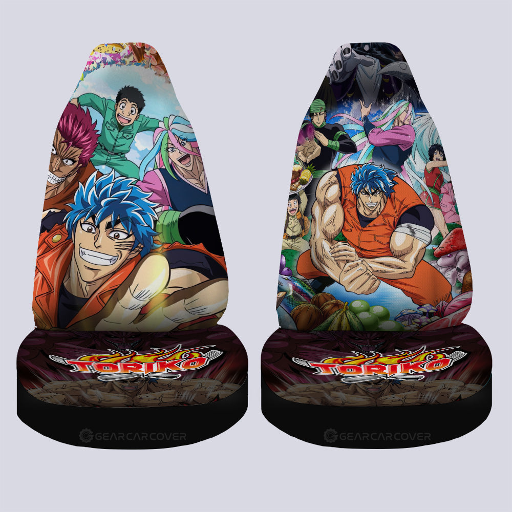 Toriko Car Seat Covers Custom Anime Car Accessories