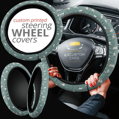 Toru Oikawa Anime Steering Wheel Cover Custom Haikyuu Anime Car Accessories